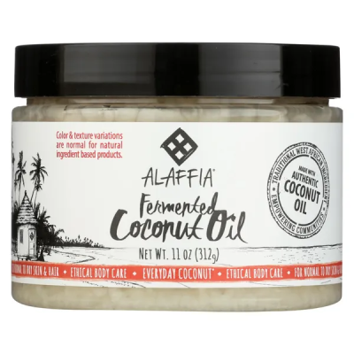 Alaffia-Everyday Coconut Oil-For Hair and Skin-11 Fl oz