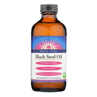 Heritage Store -Black Seed Oil -8 Floz